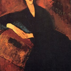 Modigliani - Portrait of Anna Zborowska -2-